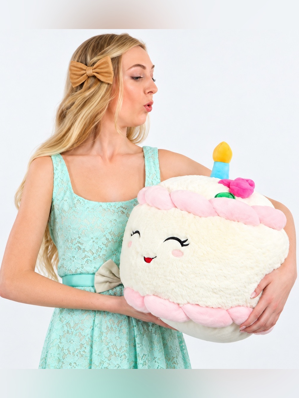 Squishable Birthday Cake Plush Stuffed Animal Toy